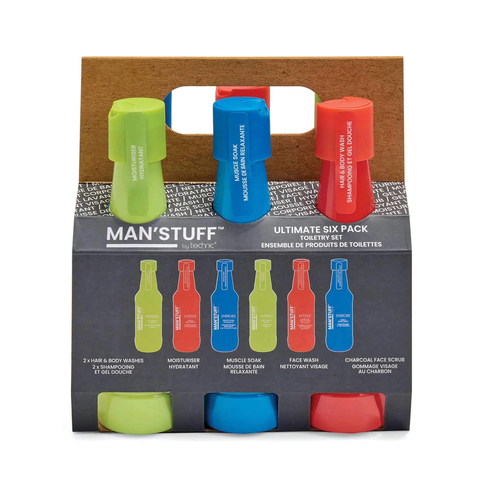 MAN'STUFF Gift Sets Ultimate Six Pack Gift Set Hot