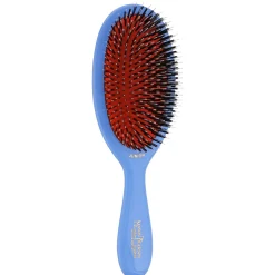 Mason Pearson Boar Bristle & Nylon Medium Junior Brush Blue BN2 Outlet