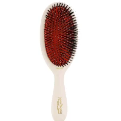 Mason Pearson Boar Bristle & Nylon Medium Junior Brush White BN2 Discount
