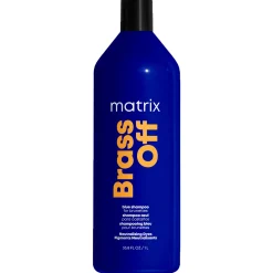 Matrix Total Results Brass Off Shampoo for Lightened Brunette Hair 1000ml New