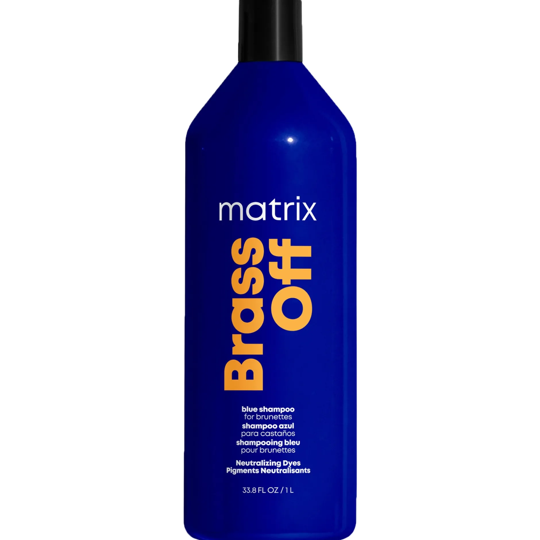 Matrix Total Results Brass Off Shampoo for Lightened Brunette Hair 1000ml New