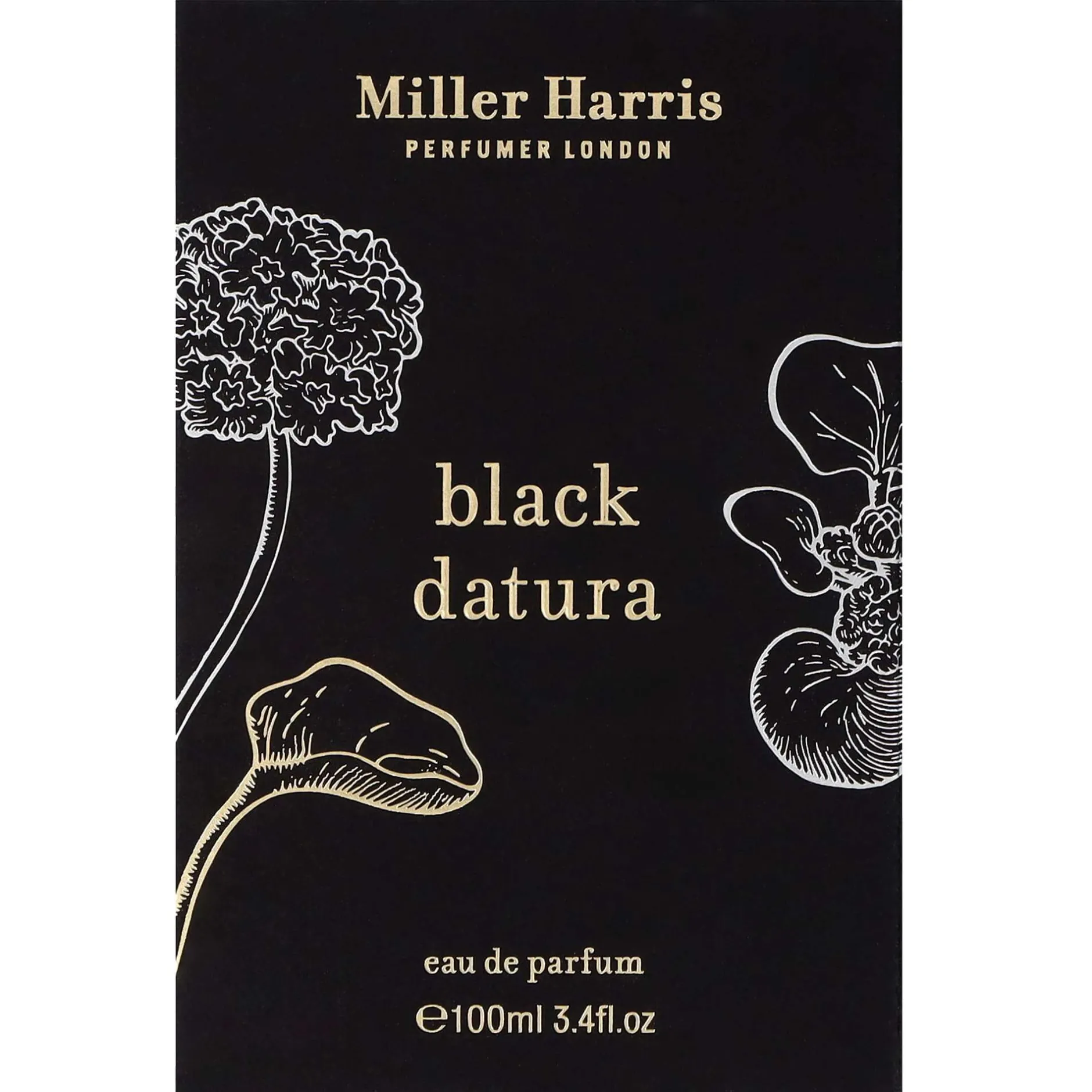 Miller Harris Black Datura Eau de Parfum Spray 100ml New