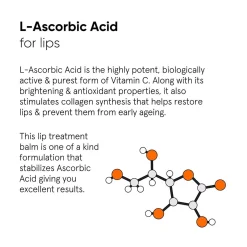 Minimalist Lip & Eye Care L-Ascorbic Acid 08% Lip Treatment Balm 12g Clearance