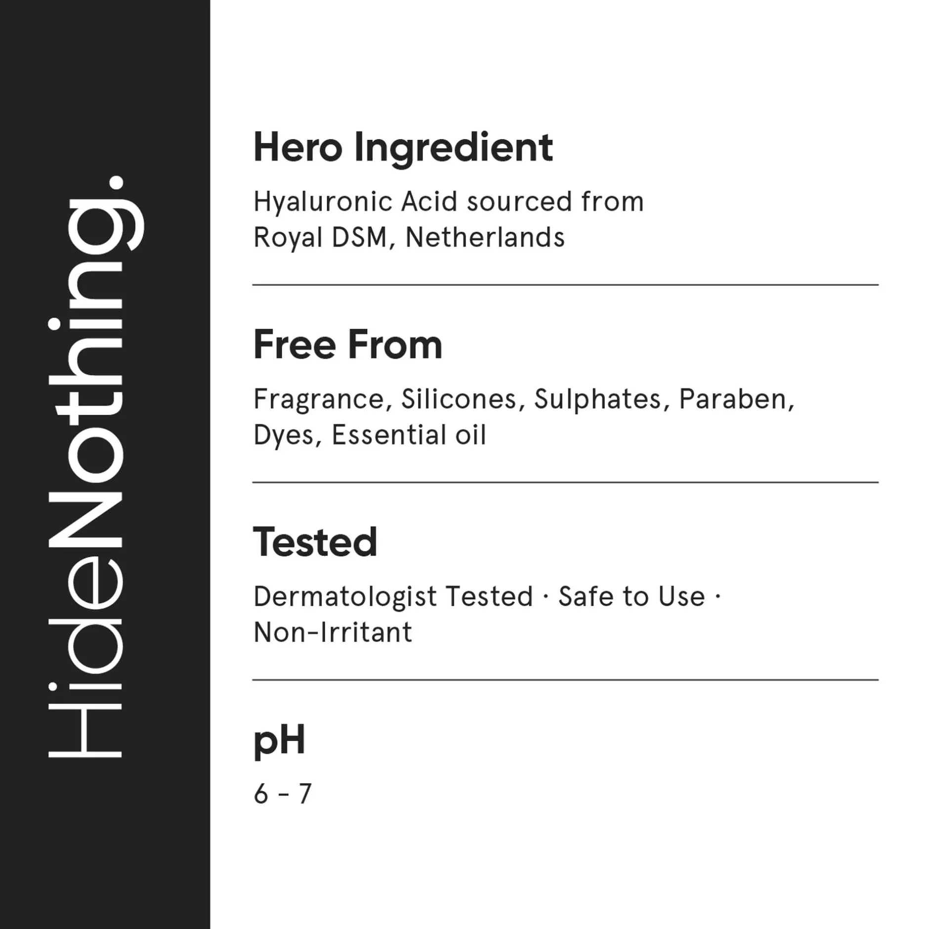Minimalist Skin Care Hyaluronic + PGA 02% Face Serum 30ml Clearance
