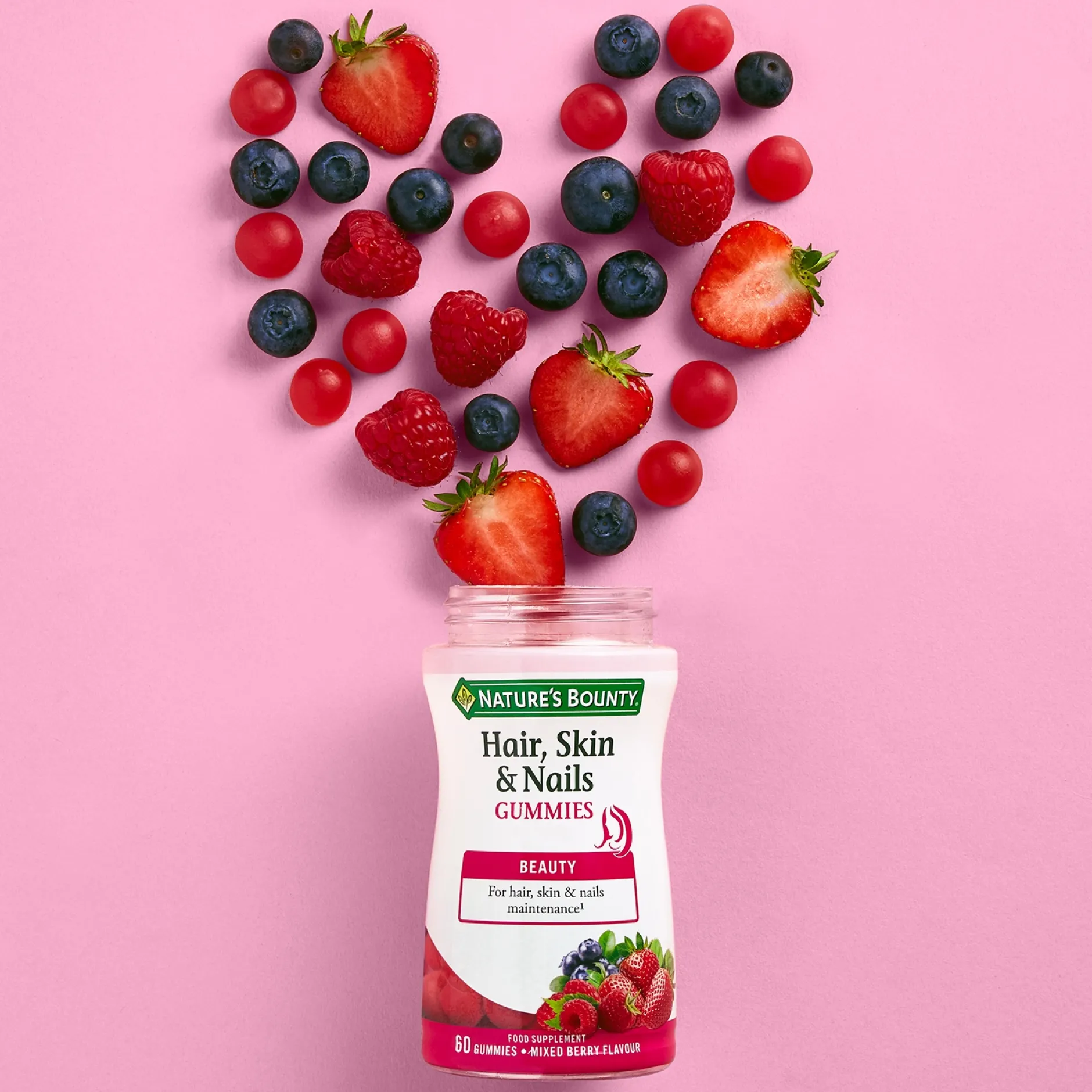 Nature's Bounty Gummies Hair, Skin & Nails Gummies x 60 Best