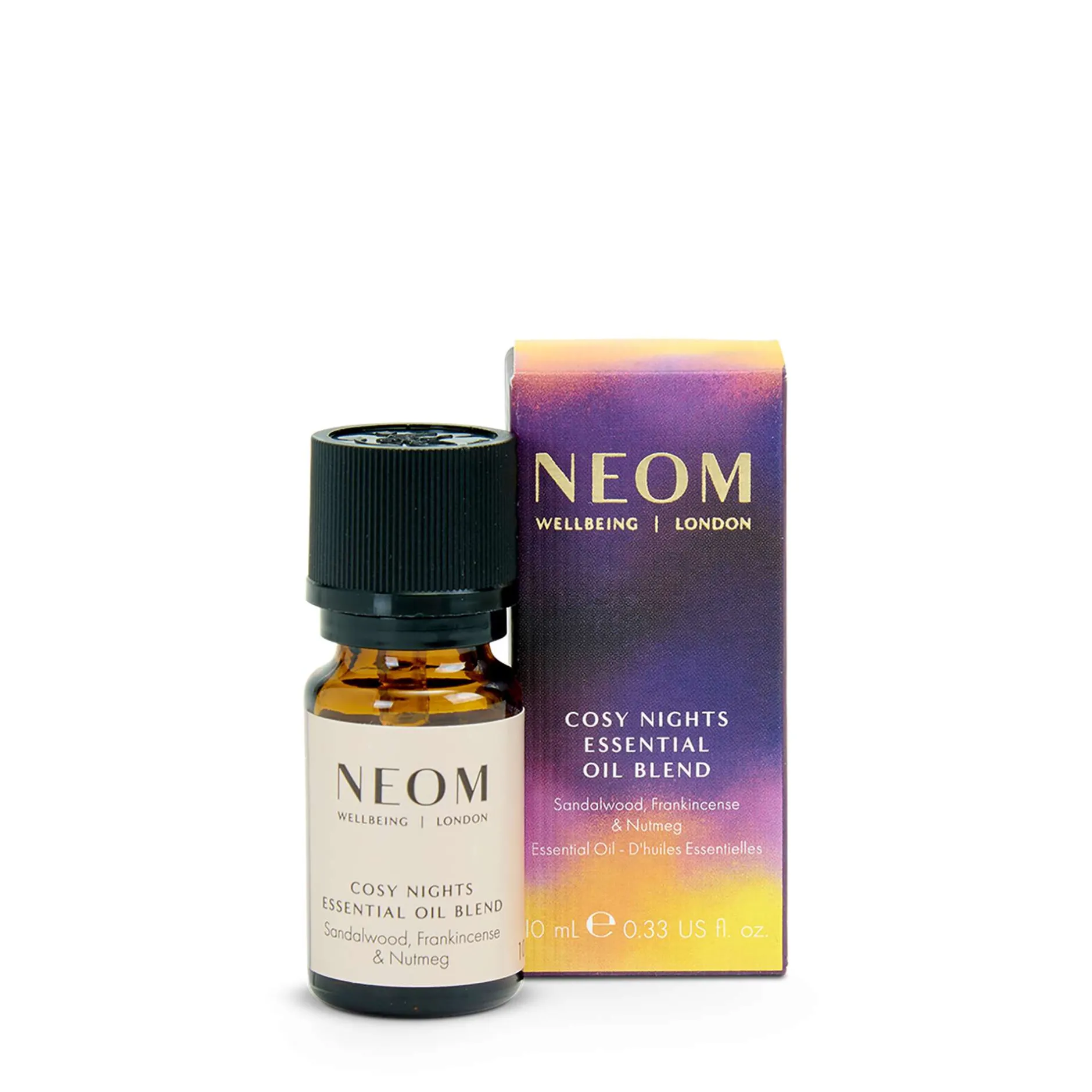 Neom Wellbeing London Cosy Nights Essential Oil Blend 10ml Outlet