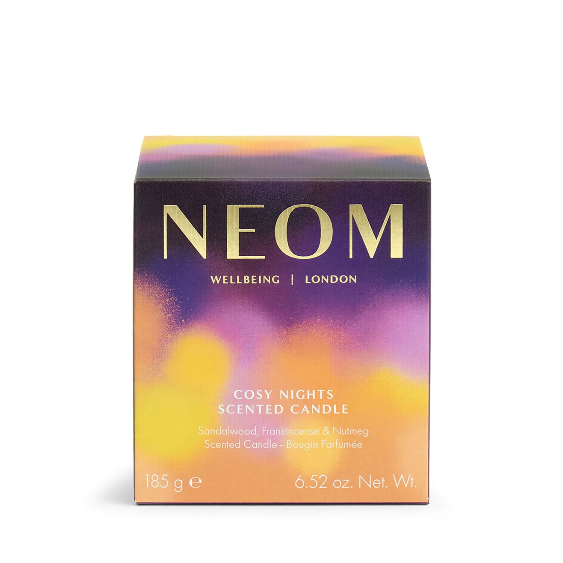 Neom Wellbeing London Cosy Nights 1 Wick Candle 185g