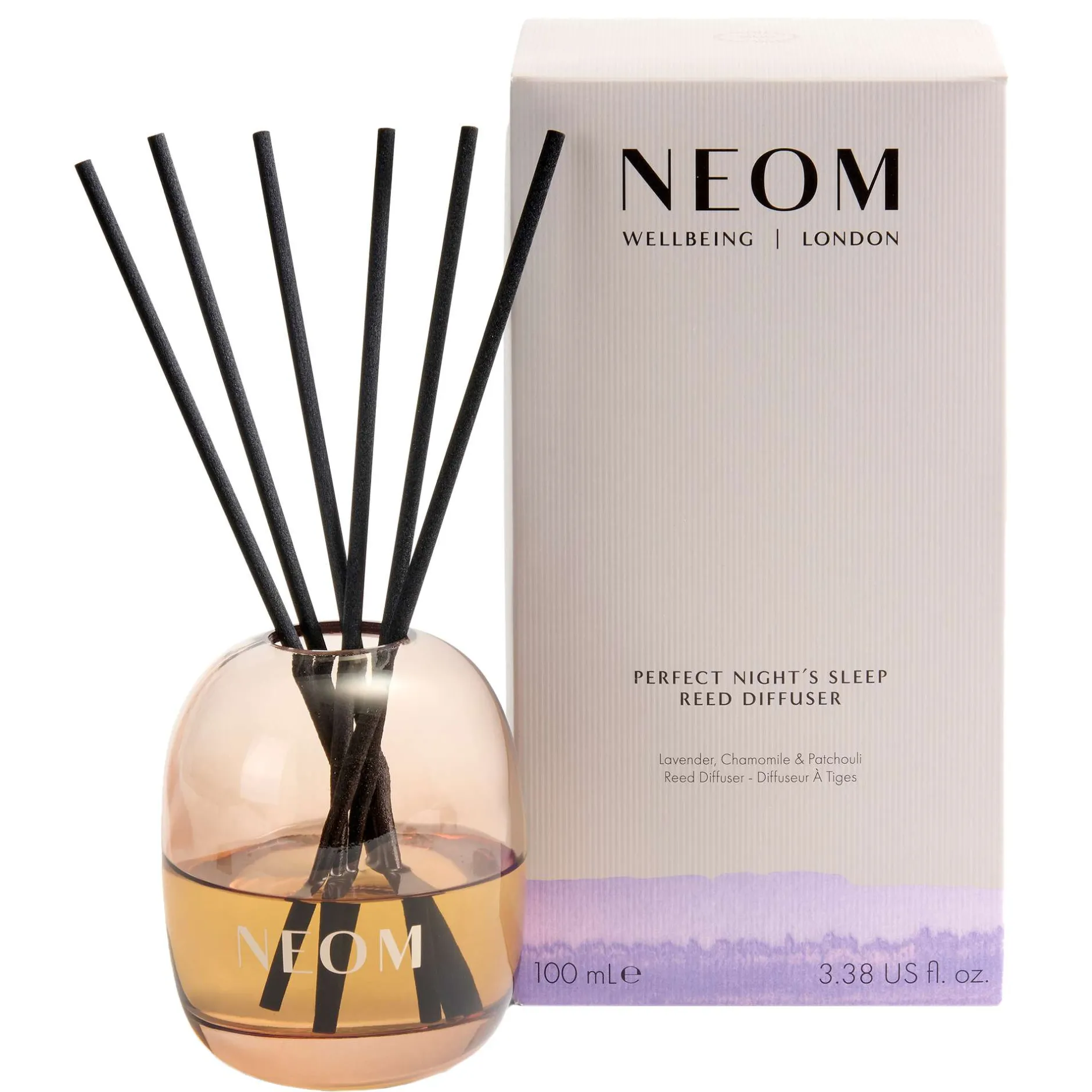 Neom Wellbeing London Scent To Sleep Perfect Night's Sleep Reed Diffuser 100ml