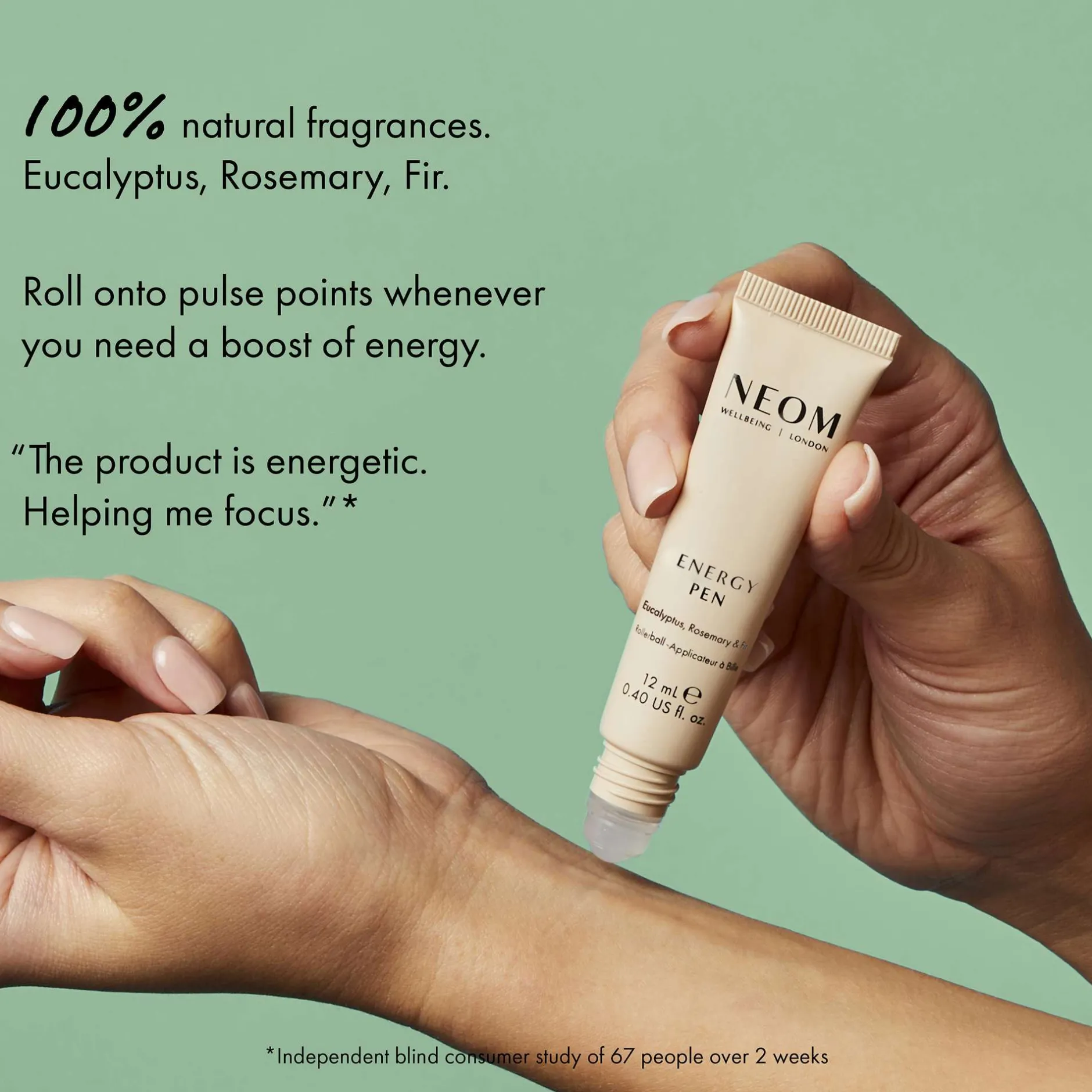 Neom Wellbeing London Scent To Boost Your Energy Energy Pen 12ml Hot