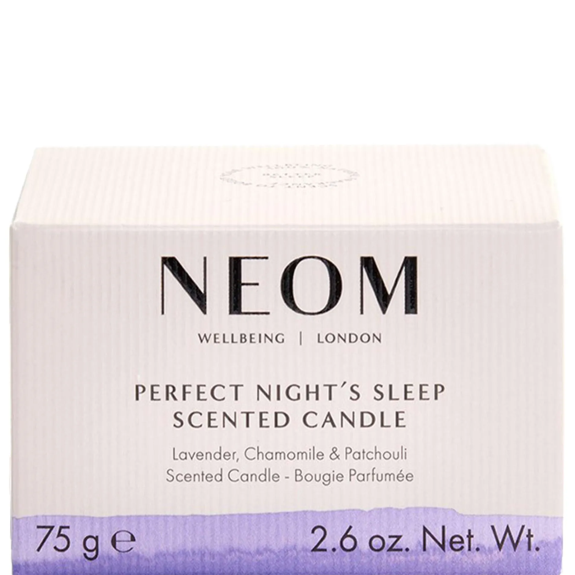 Neom Wellbeing London Scent To Sleep Perfect Night's Sleep Scented Candle (Travel) 75g Clearance