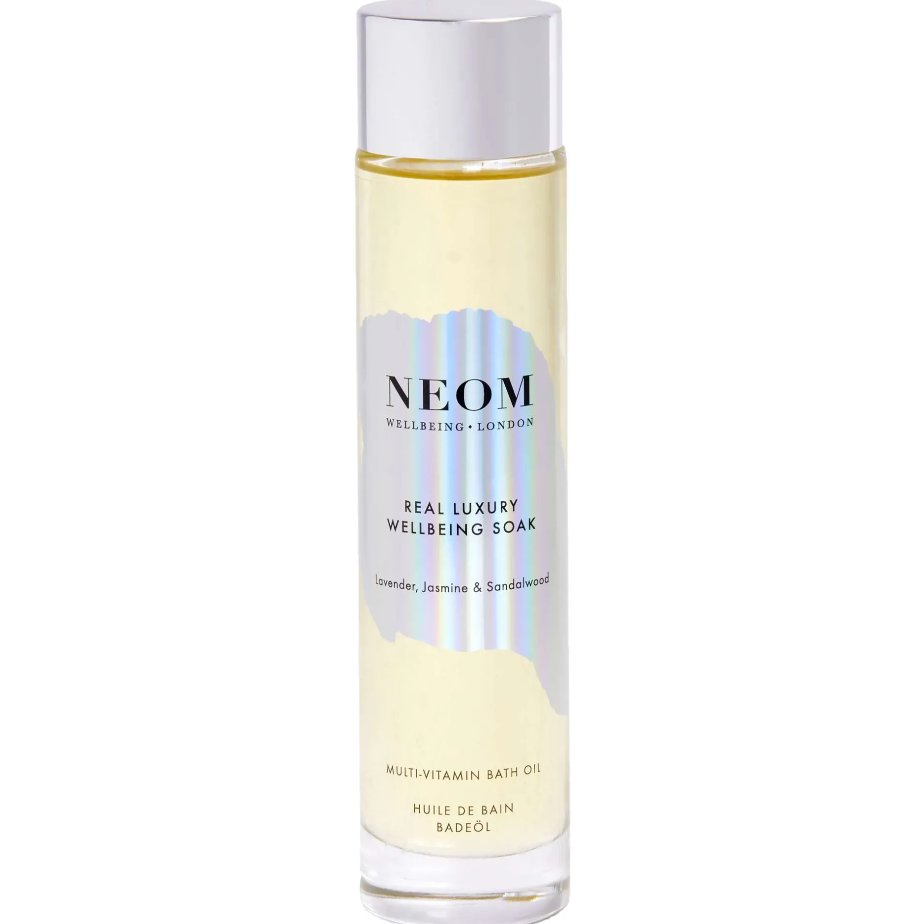 Neom Wellbeing London Scent To De-Stress Real Luxury Wellbeing Soak Multi-Vitamin Bath Oil 100ml