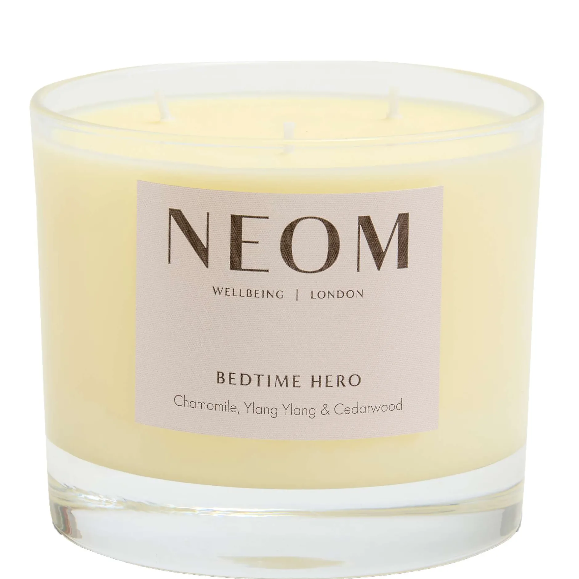 Neom Wellbeing London Scent To Sleep Bedtime Hero 3 Wick Candle (3 Wick) 420g Hot