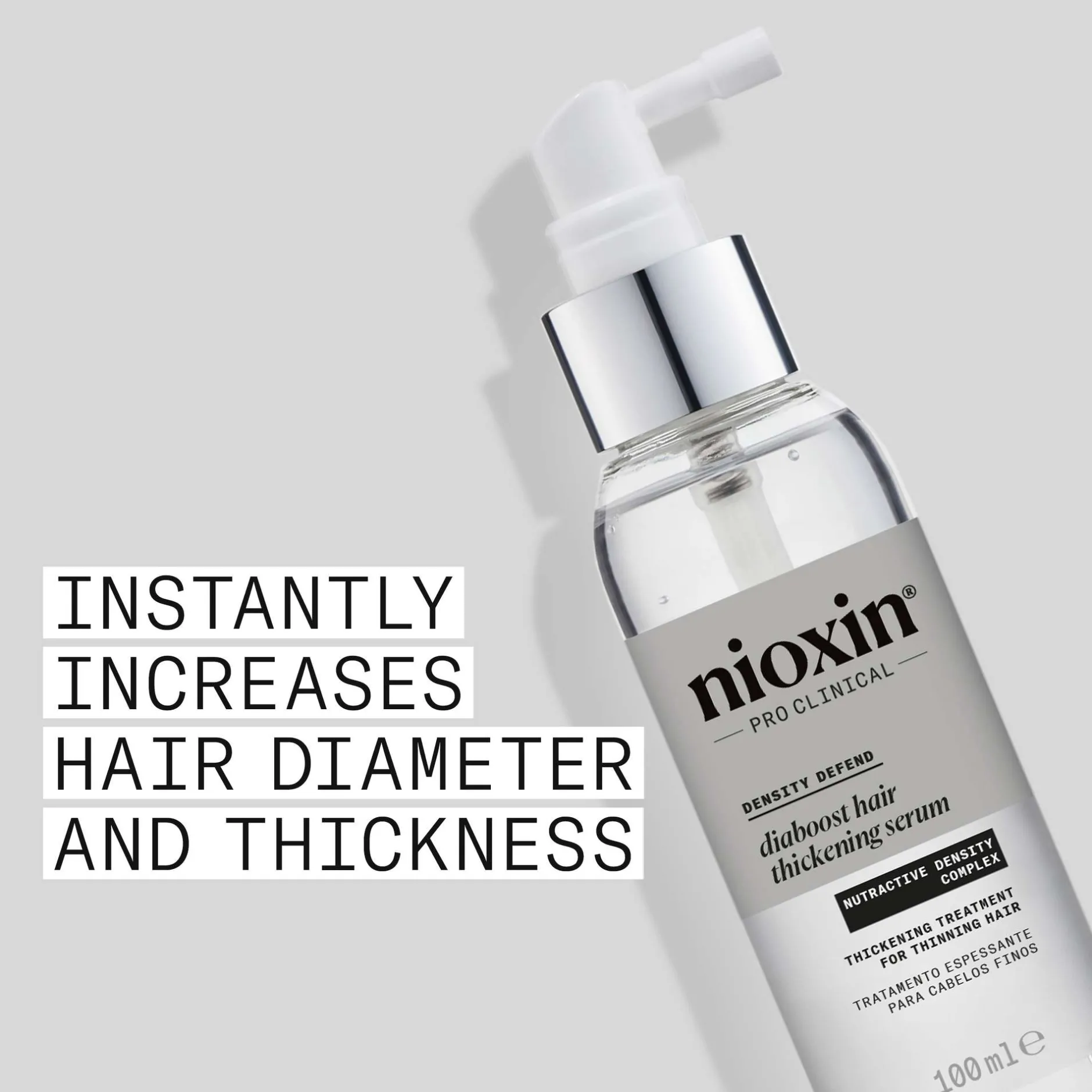 Nioxin Pro Clinical Density Defend Diaboost Hair Thickening Serum 100ml Hot