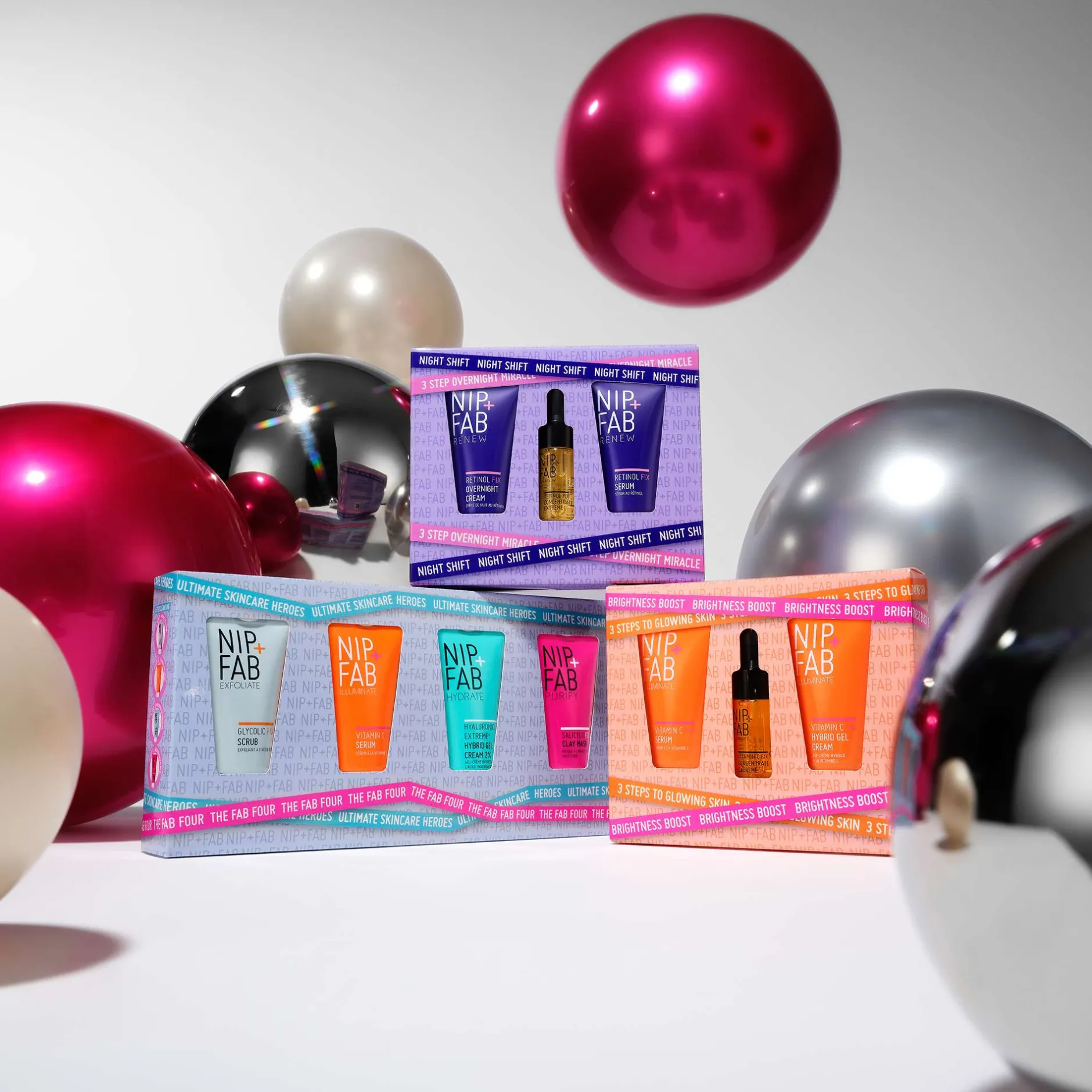Nip + Fab Gifts & Sets Night Shift Deluxe Trio Clearance