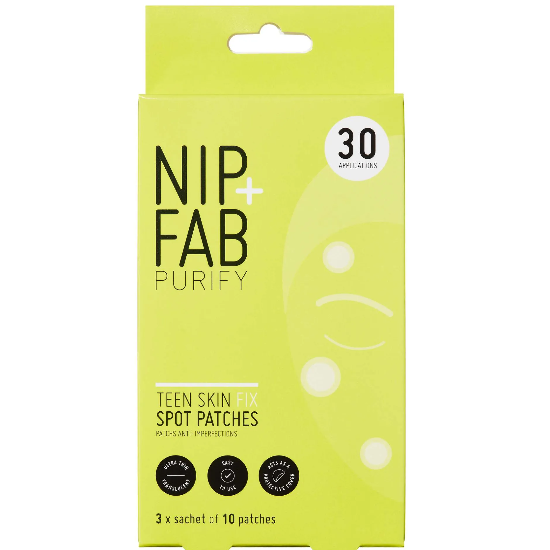 Nip + Fab Teen Skin Fix Spot Patches x 30 Applications