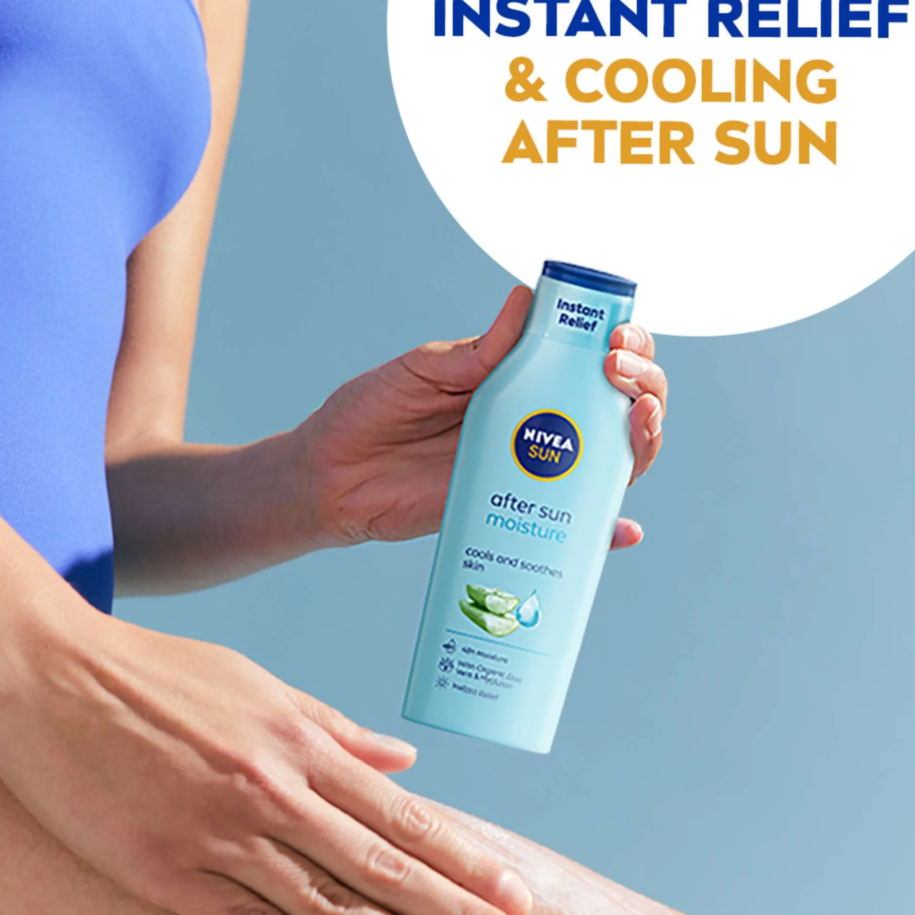 Nivea After Sun Moisturising After Sun Lotion 400ml New