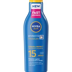 Nivea Sun Care Protect & Moisture SPF15 Lotion 200ml Outlet