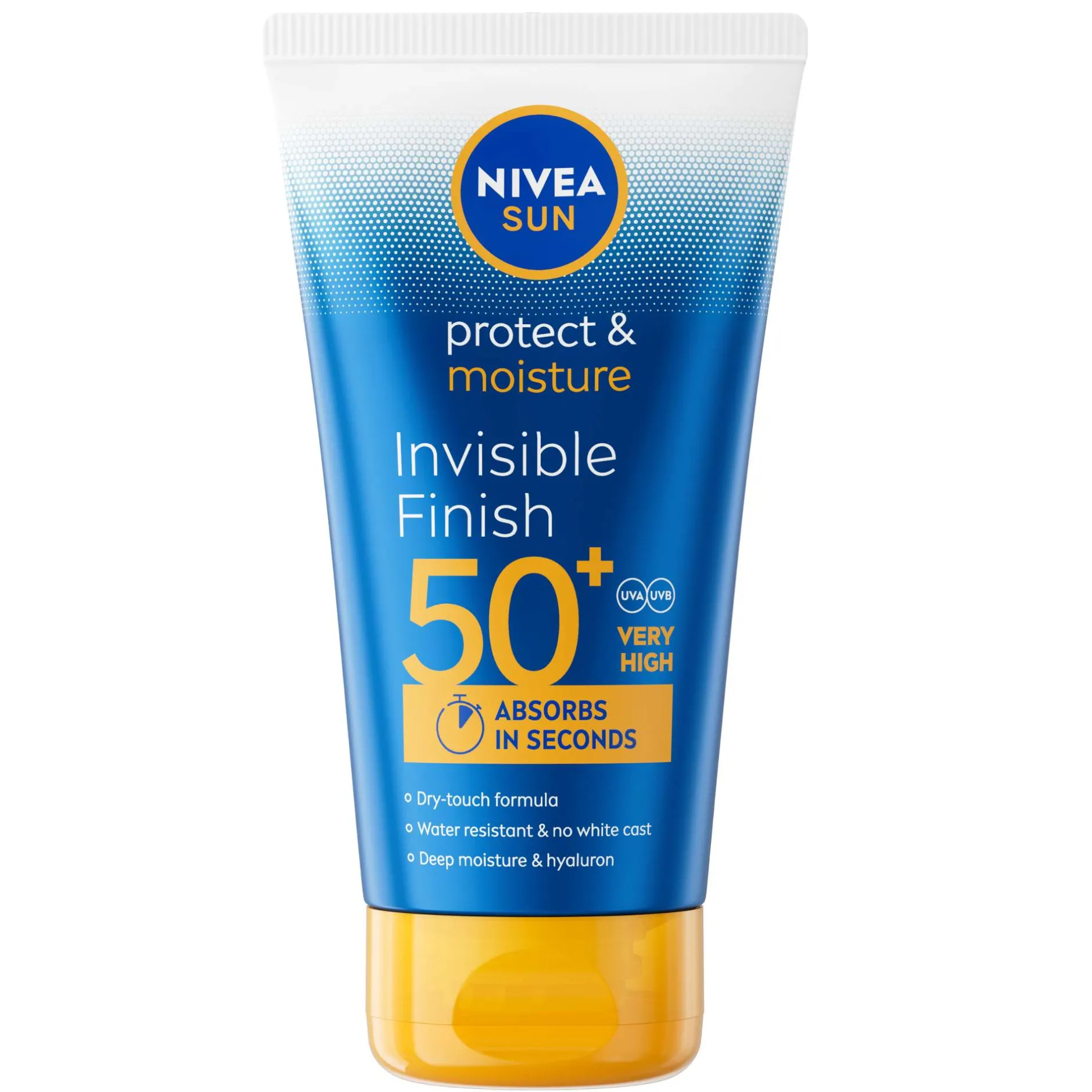 Nivea Sun Care Protect & Moisture Invisible Finish SPF50+ 150ml Clearance