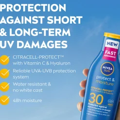 Nivea Sun Care Protect & Moisture SPF30 Lotion 100ml Outlet