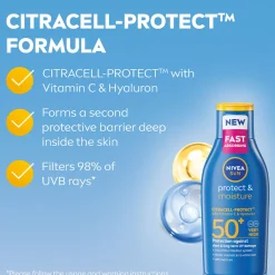 Nivea Sun Care Protect & Moisture SPF30 Lotion 100ml Outlet