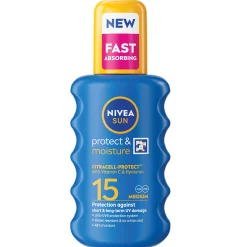 Nivea Sun Care Protect & Moisture SPF15 Spray 200ml Sale