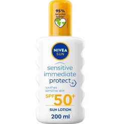 Nivea Sun Care Sensitive Immediate Protect SPF50+ Spray 200ml Sale