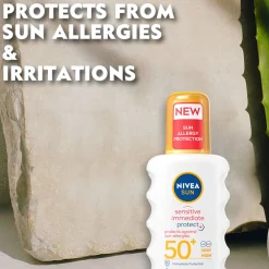 Nivea Sun Care Sensitive Allergy Protect SPF50+ Spray 200ml Best
