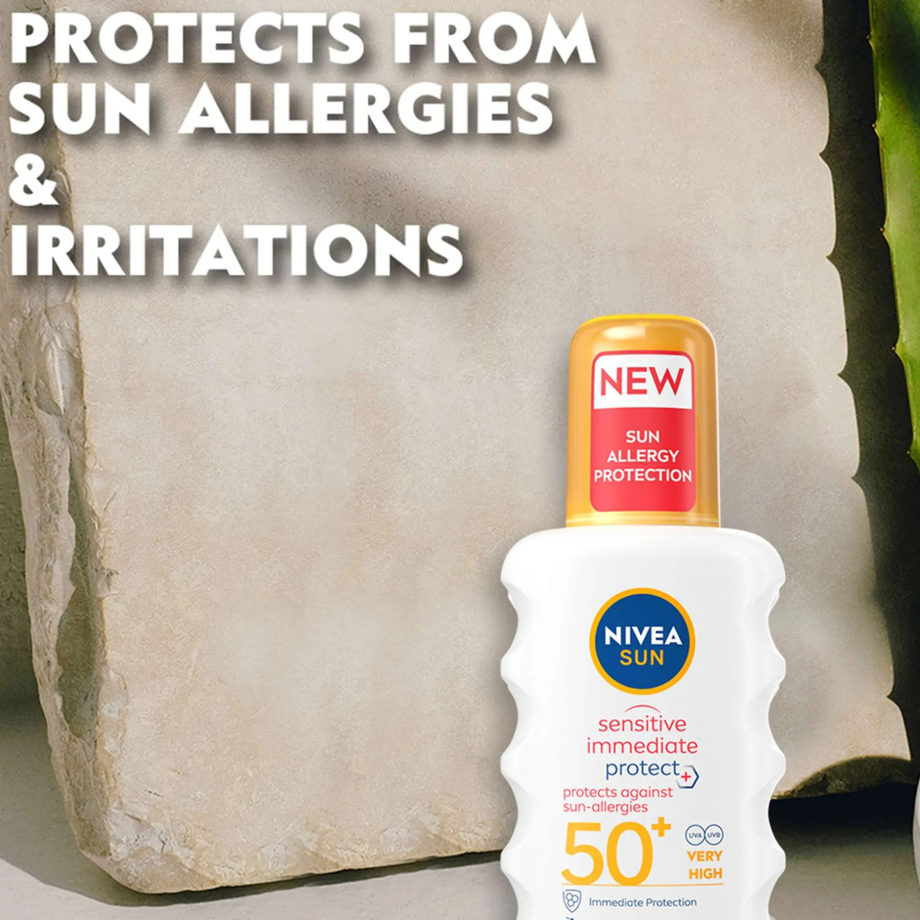 Nivea Sun Care Sensitive Allergy Protect SPF50+ Spray 200ml Best