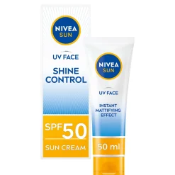 Nivea Sun Care UV Face Shine Control SPF50 Cream 50ml Discount