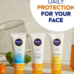 Nivea Sun Care UV Face Shine Control SPF50 Cream 50ml Discount