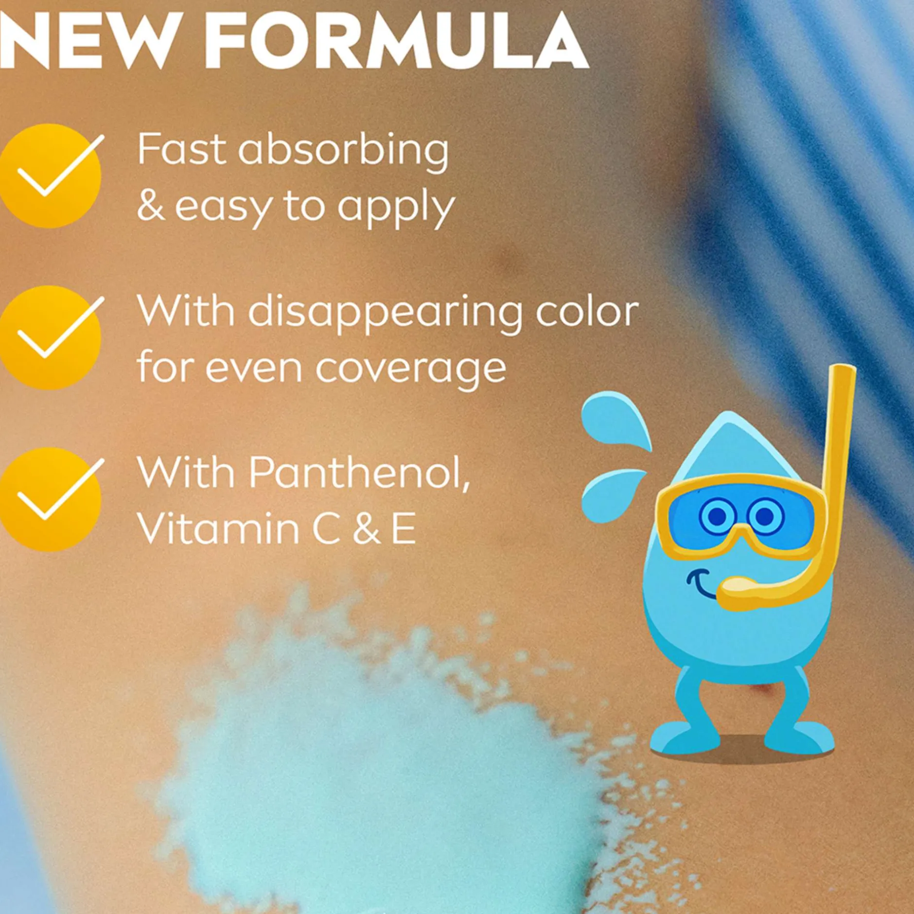 Nivea Sun Kids Protect & Care SPF50+ Coloured Spray 200ml Sale
