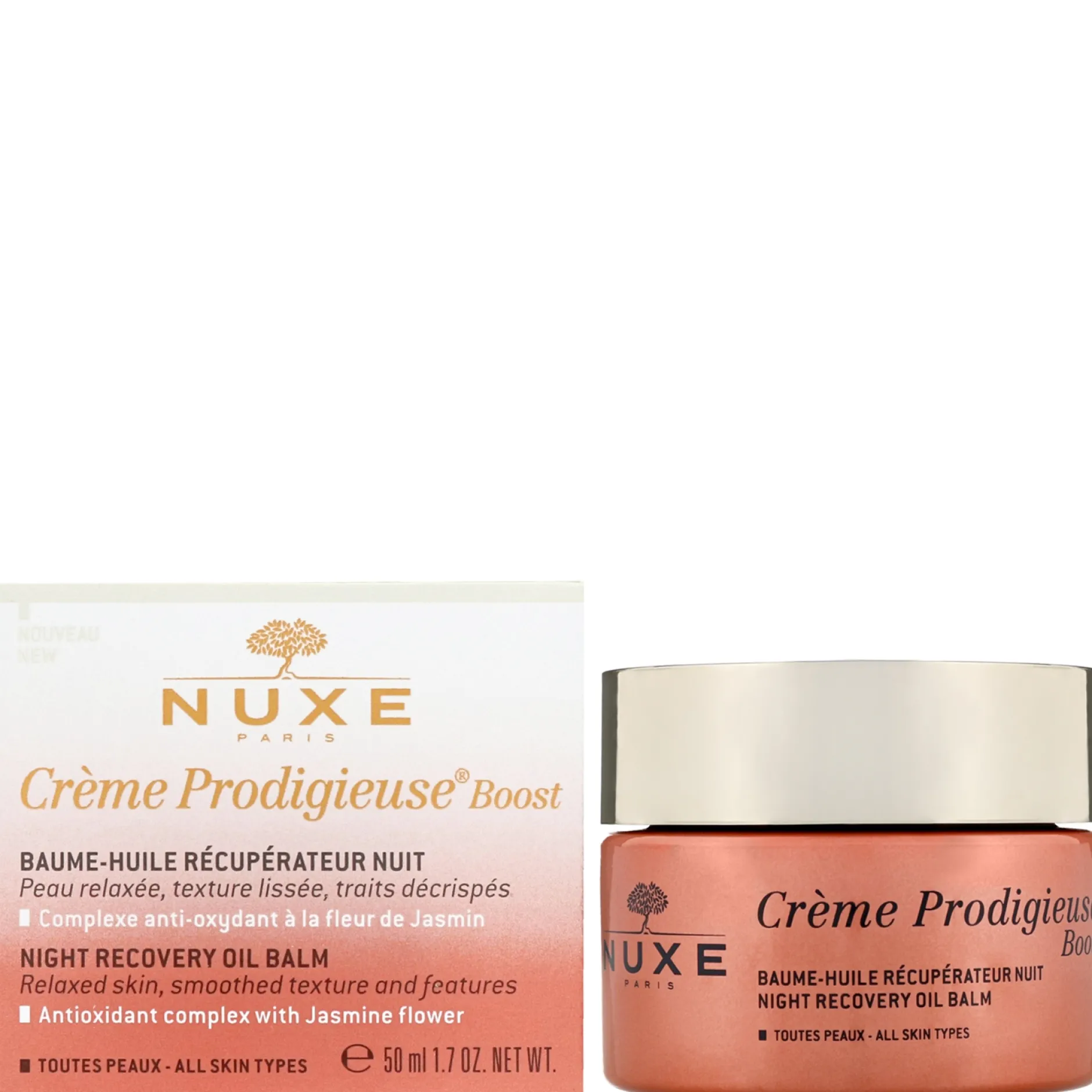 Nuxe Crème Prodigieuse Boost Night Recovery Oil Balm All Skin Types 50ml Online