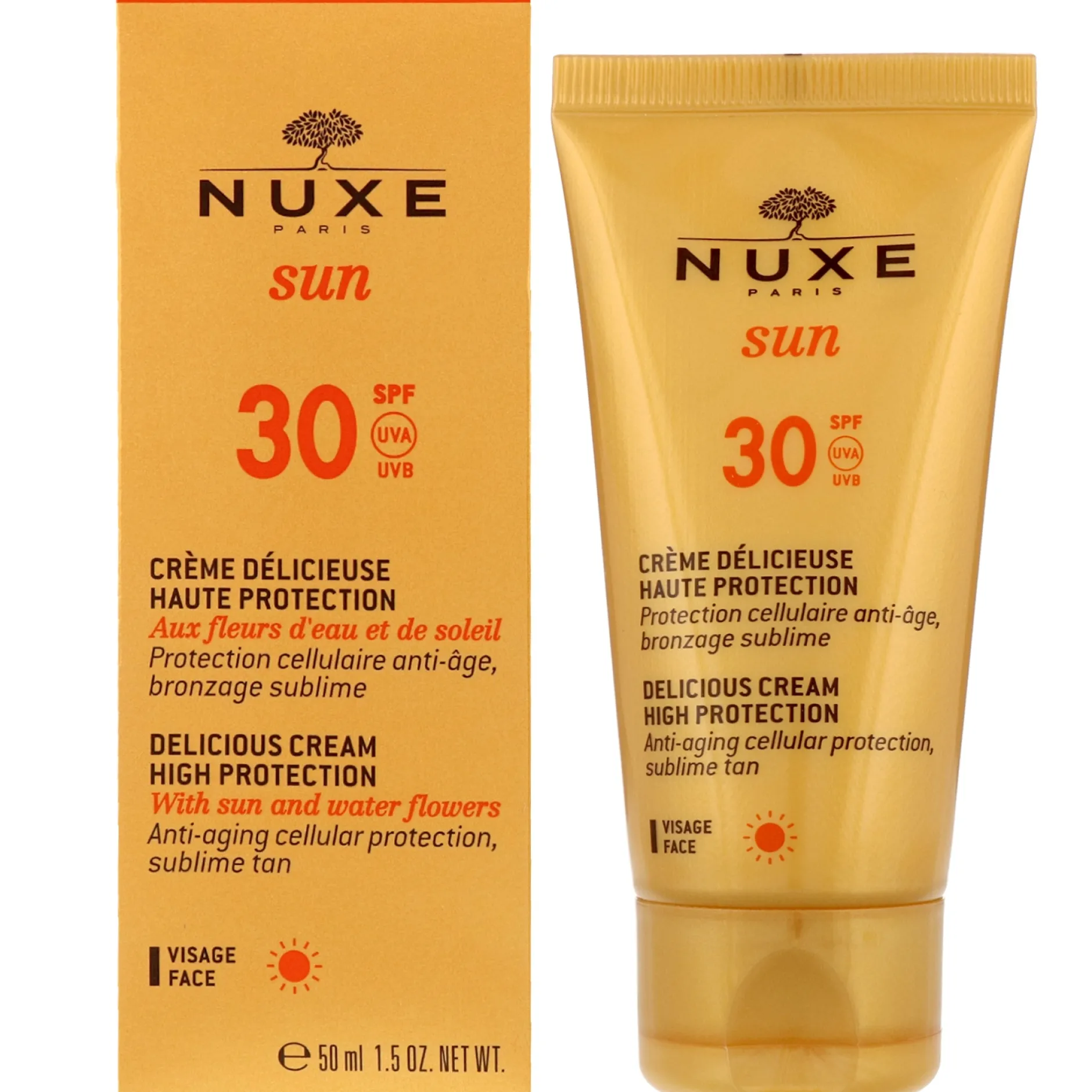 Nuxe Sun Delicious Cream for Face SPF30 50ml Online