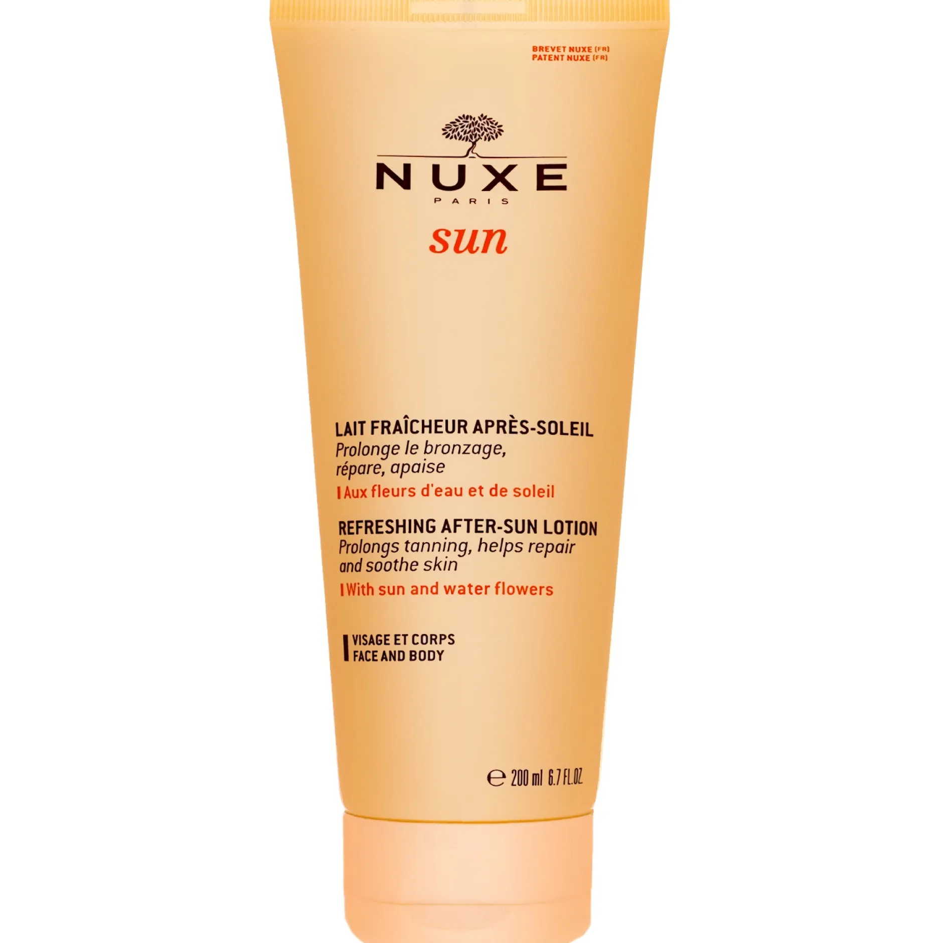 Nuxe Sun Refreshing After-Sun Lotion for Face and Body 200ml Hot
