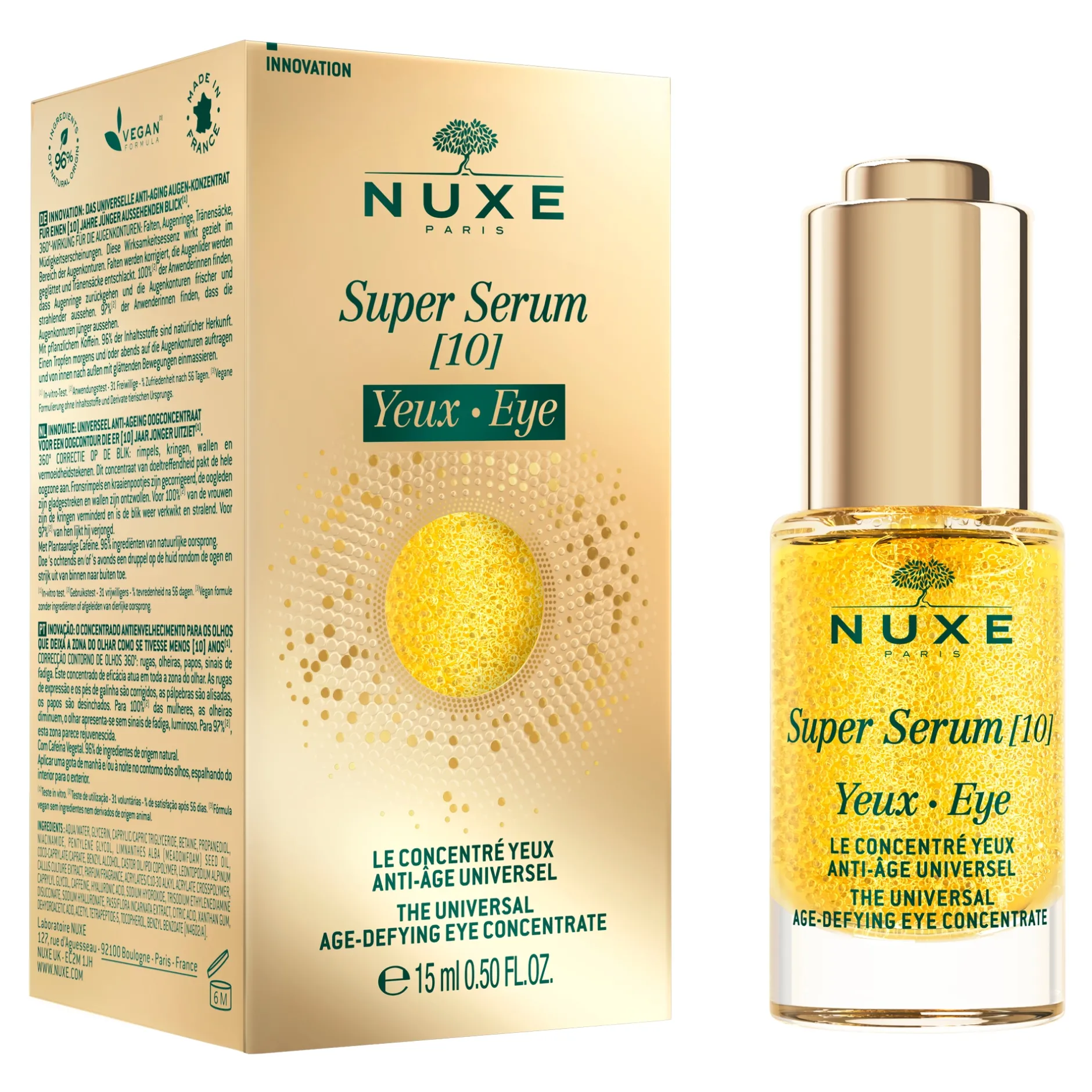Nuxe Super Serum The Age-Defying Eye Concentrate 15ml Discount