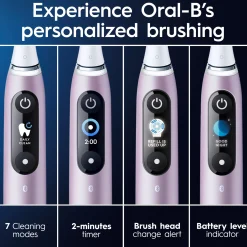Oral-B iO 9 - Rose Quartz Electric Toothbrush New