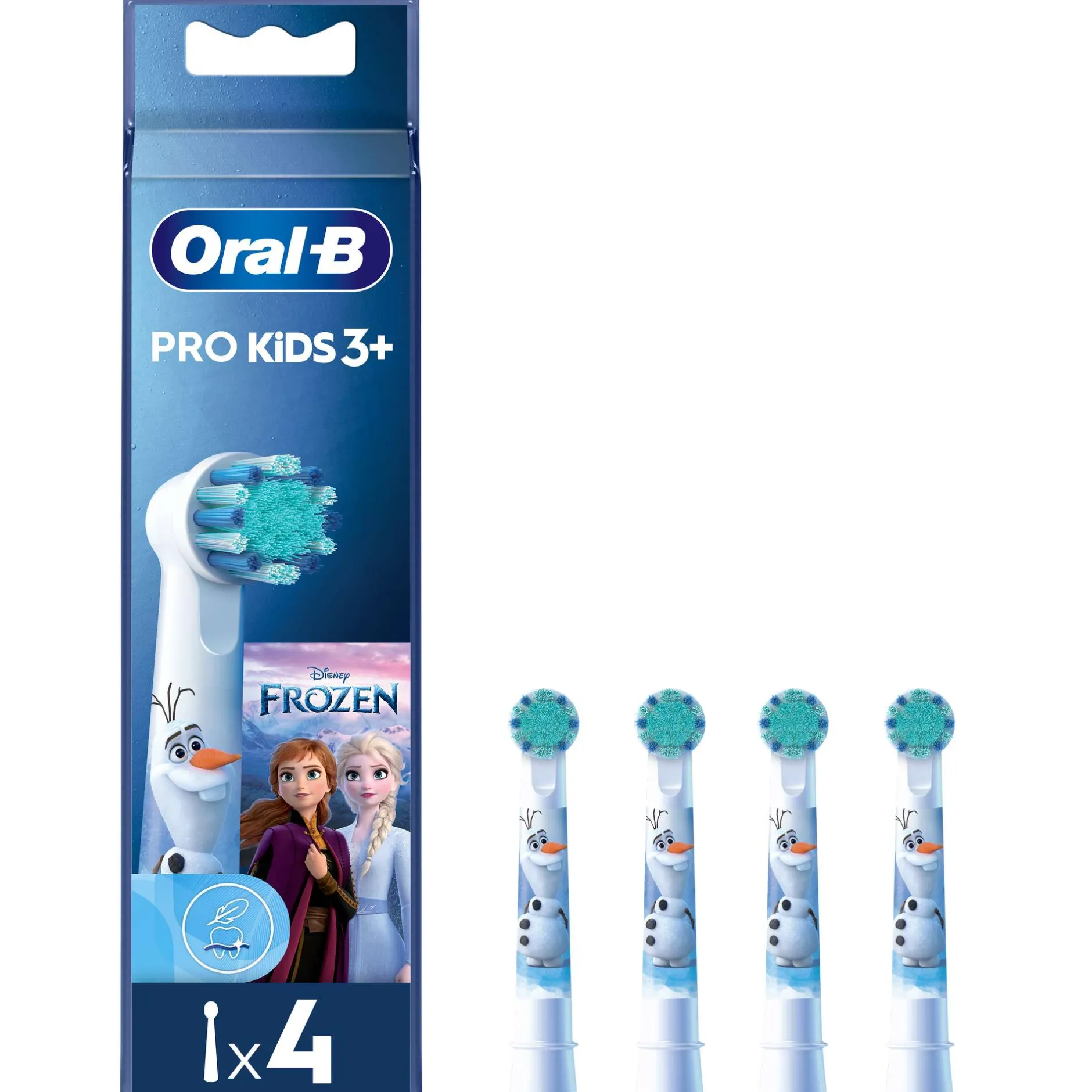 Oral-B Toothbrush Heads Pro Kids Toothbrush Heads Featuring Disney Frozen 4 Pack Hot