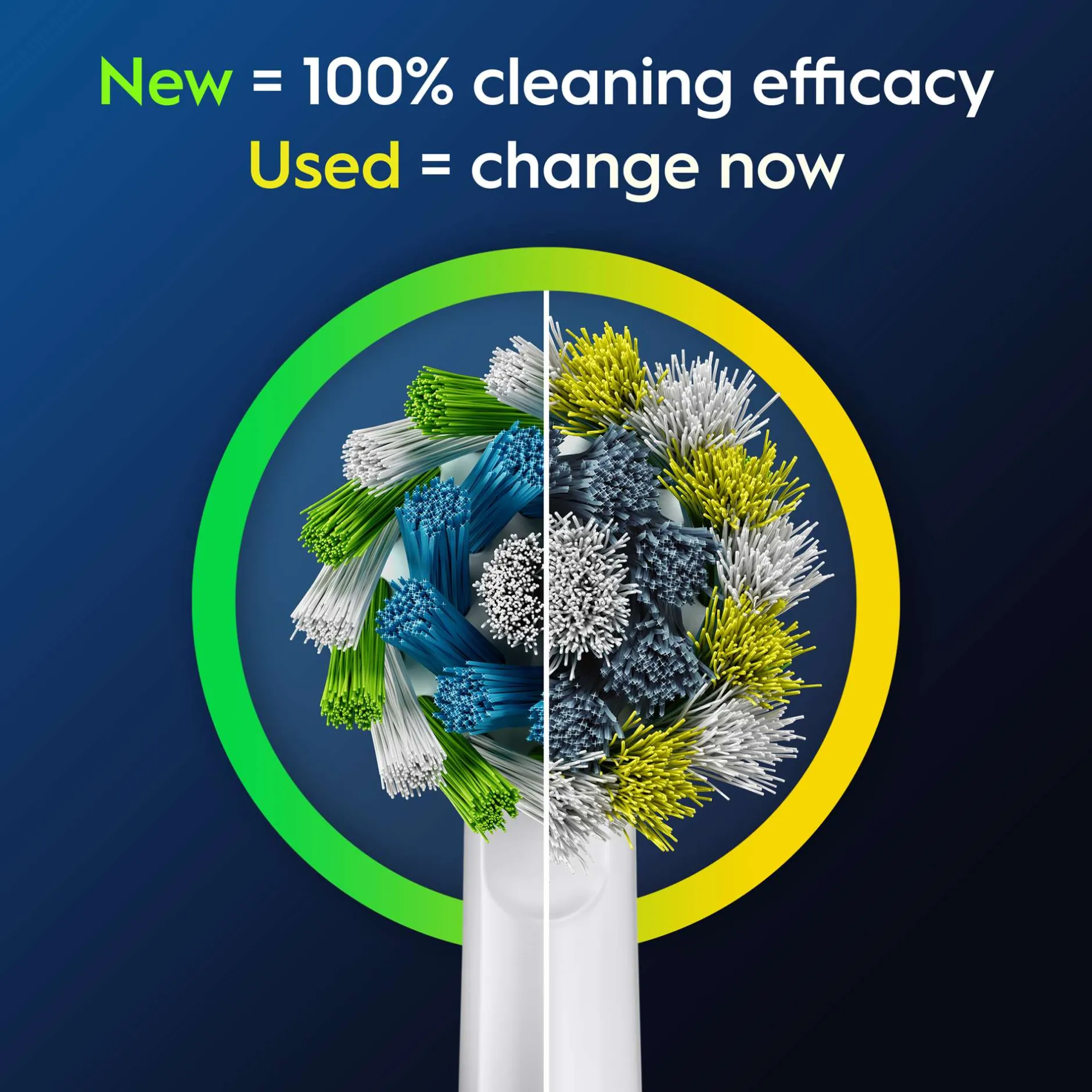 Oral-B Toothbrush Heads Pro Cross Action White Toothbrush Heads 4 Pack Sale