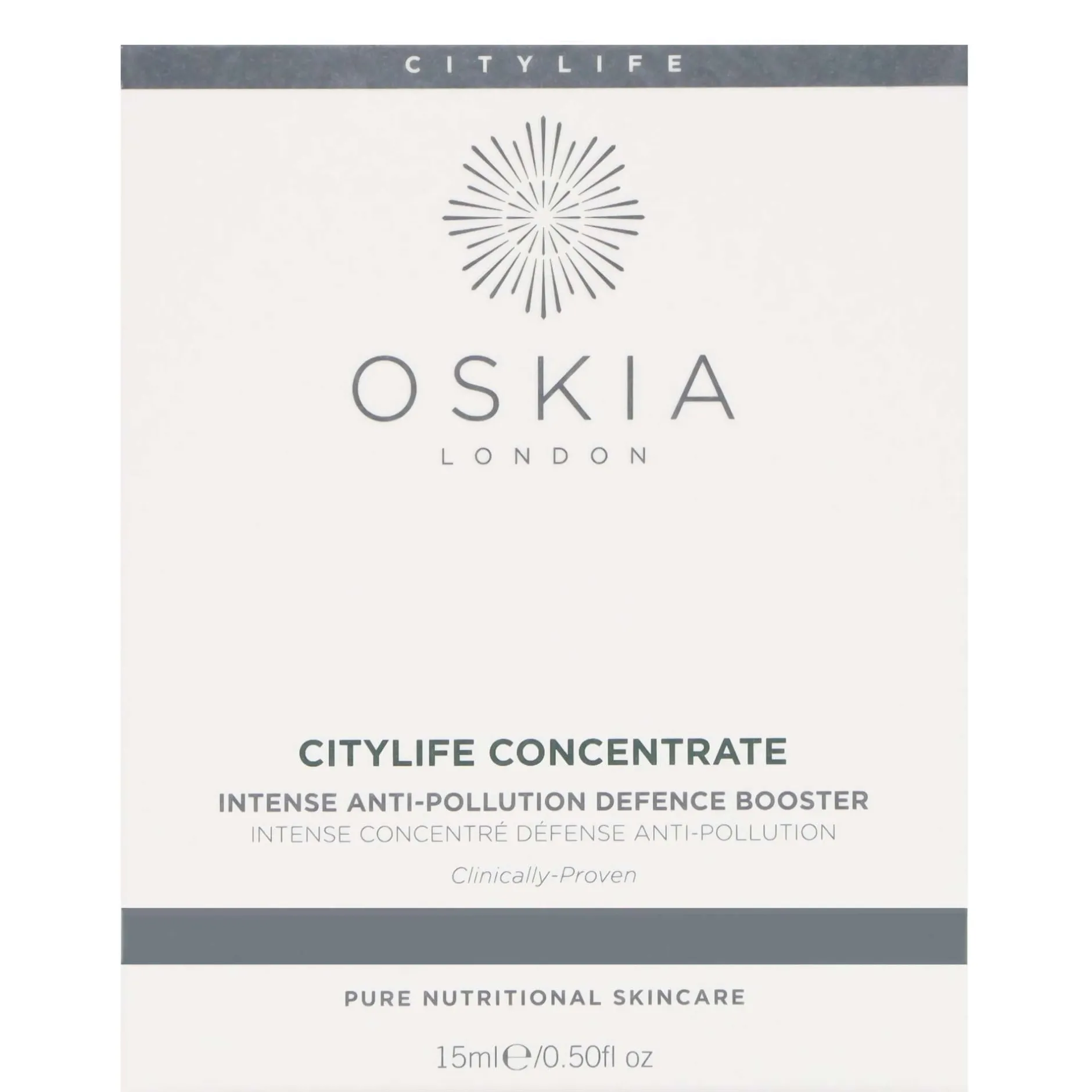 Oskia Facial Oils & Serums Citylife Anti-Pollution & Anti-Oxidant Concentrate Booster 15ml