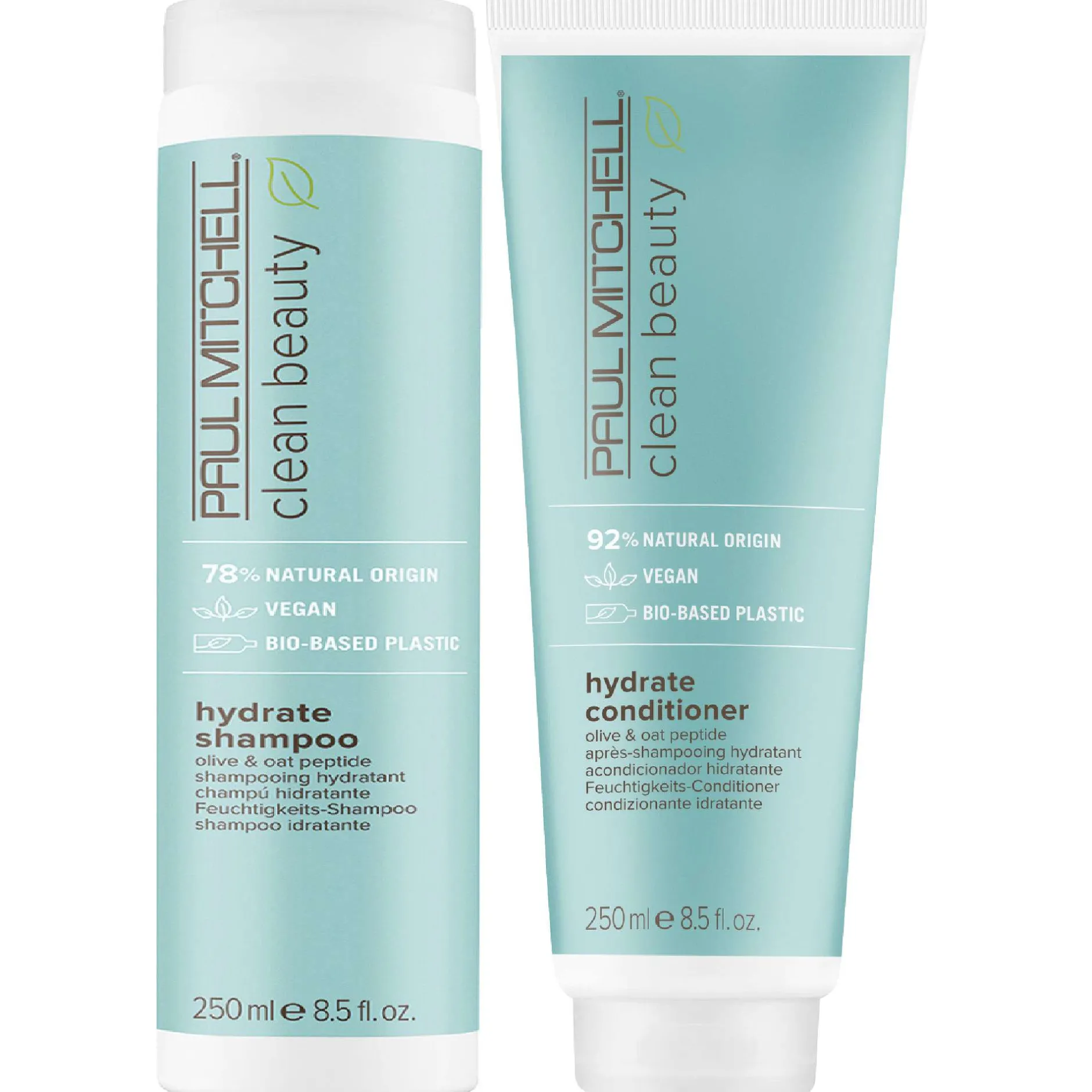 Paul Mitchell Bundles Duo: Clean Beauty Hydrate Shampoo 250ml & Conditioner 250ml Online