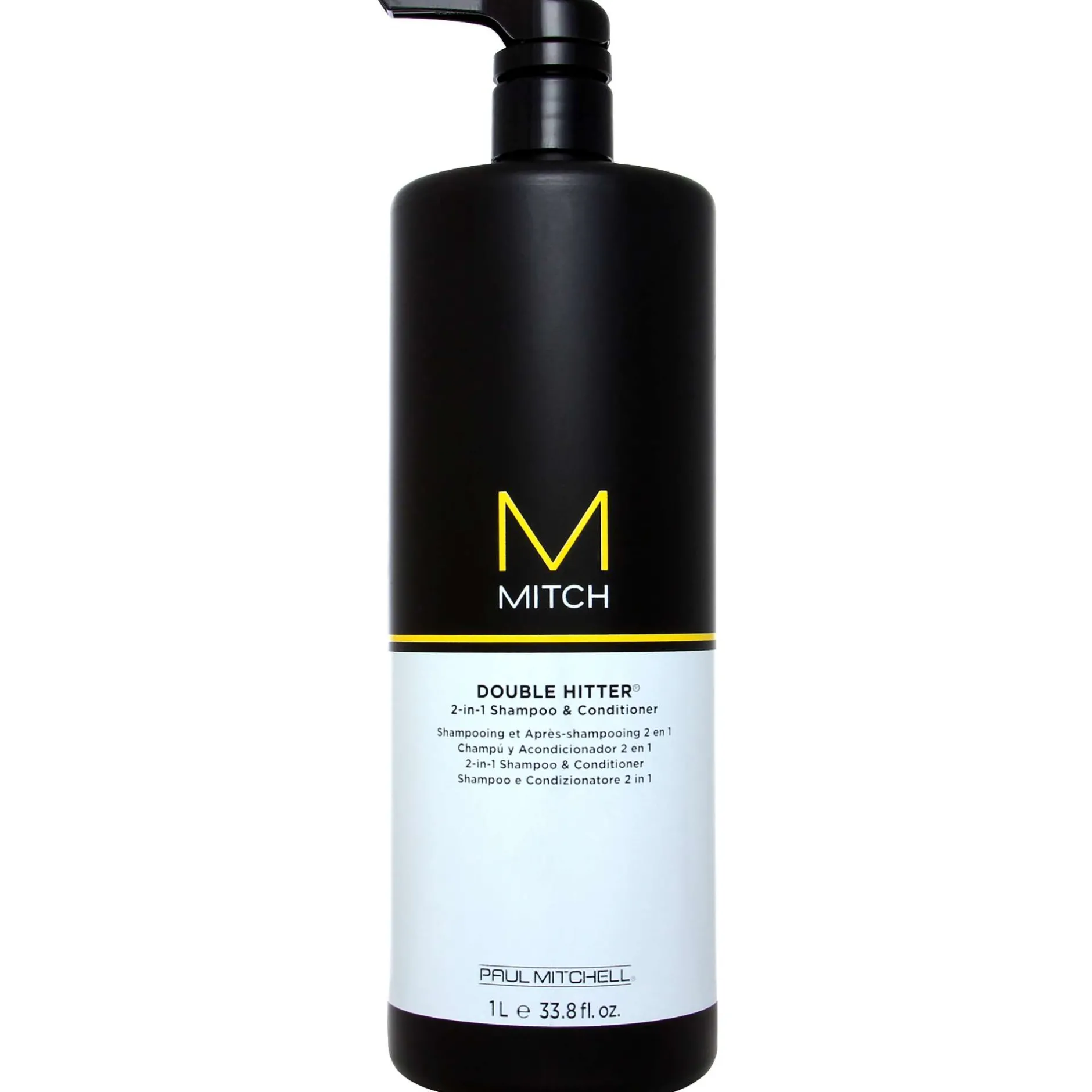 Paul Mitchell Mitch Double Hitter 2-in-1 Shampoo and Conditioner Salon Size 1000ml Clearance