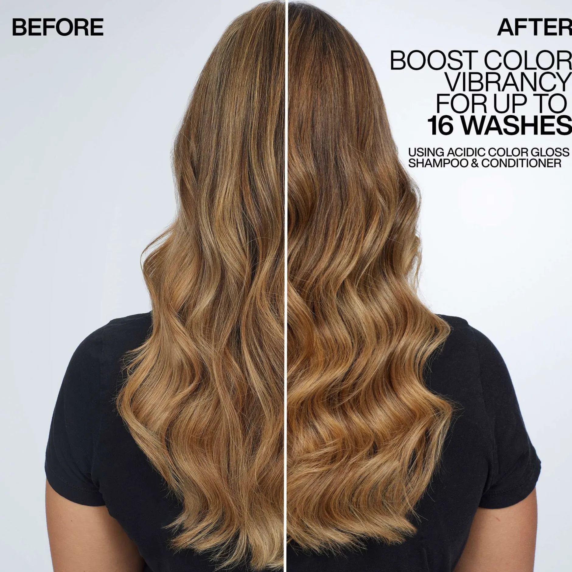 Redken Acidic Color Gloss Sulphate-Free Shampoo Glass-Like Shine for Colour Treated Hair 300ml Hot