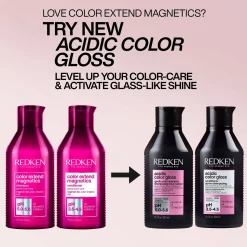 Redken Acidic Color Gloss Sulphate-Free Shampoo Glass-Like Shine for Colour Treated Hair 300ml Hot