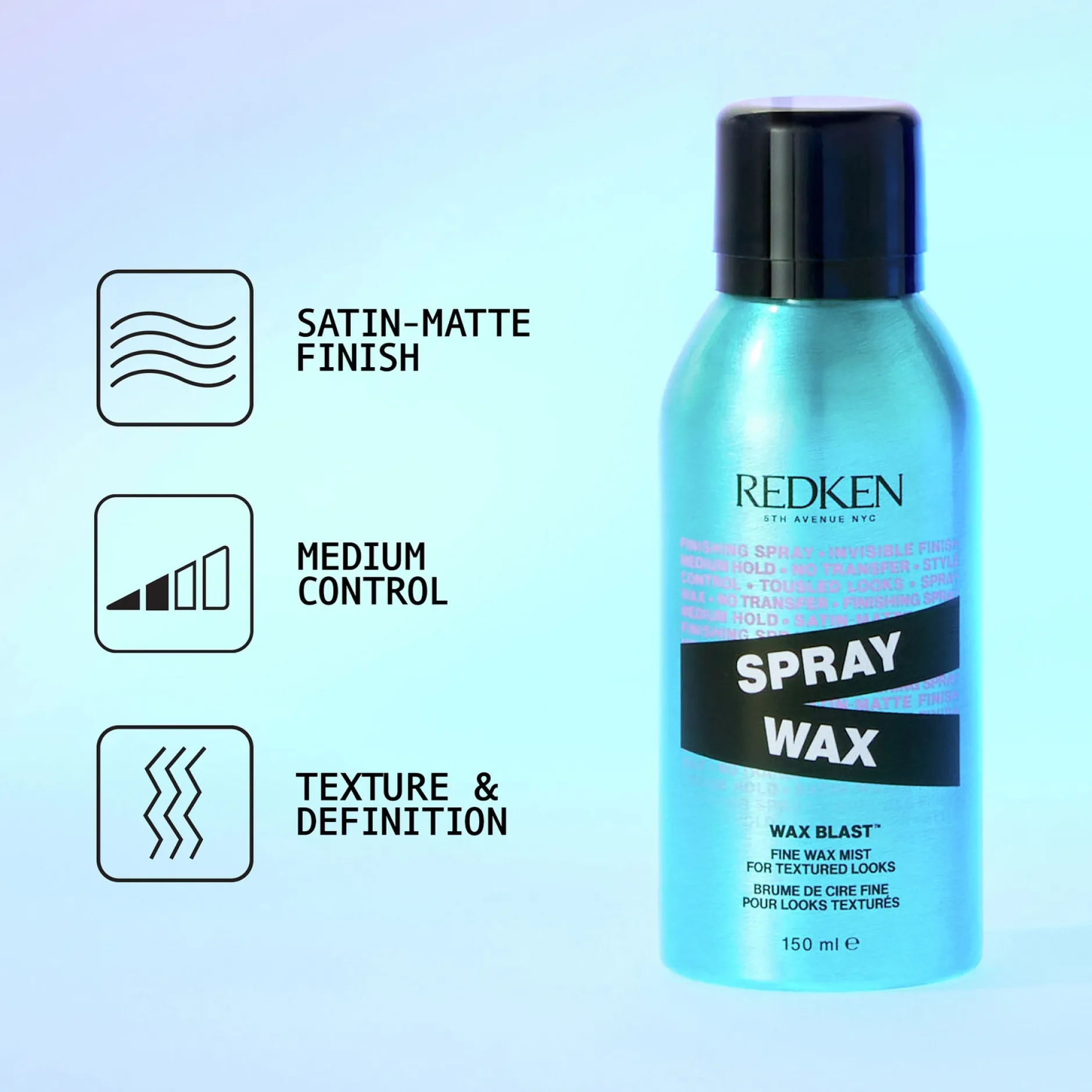Redken Styling Spray Wax 150ml Clearance
