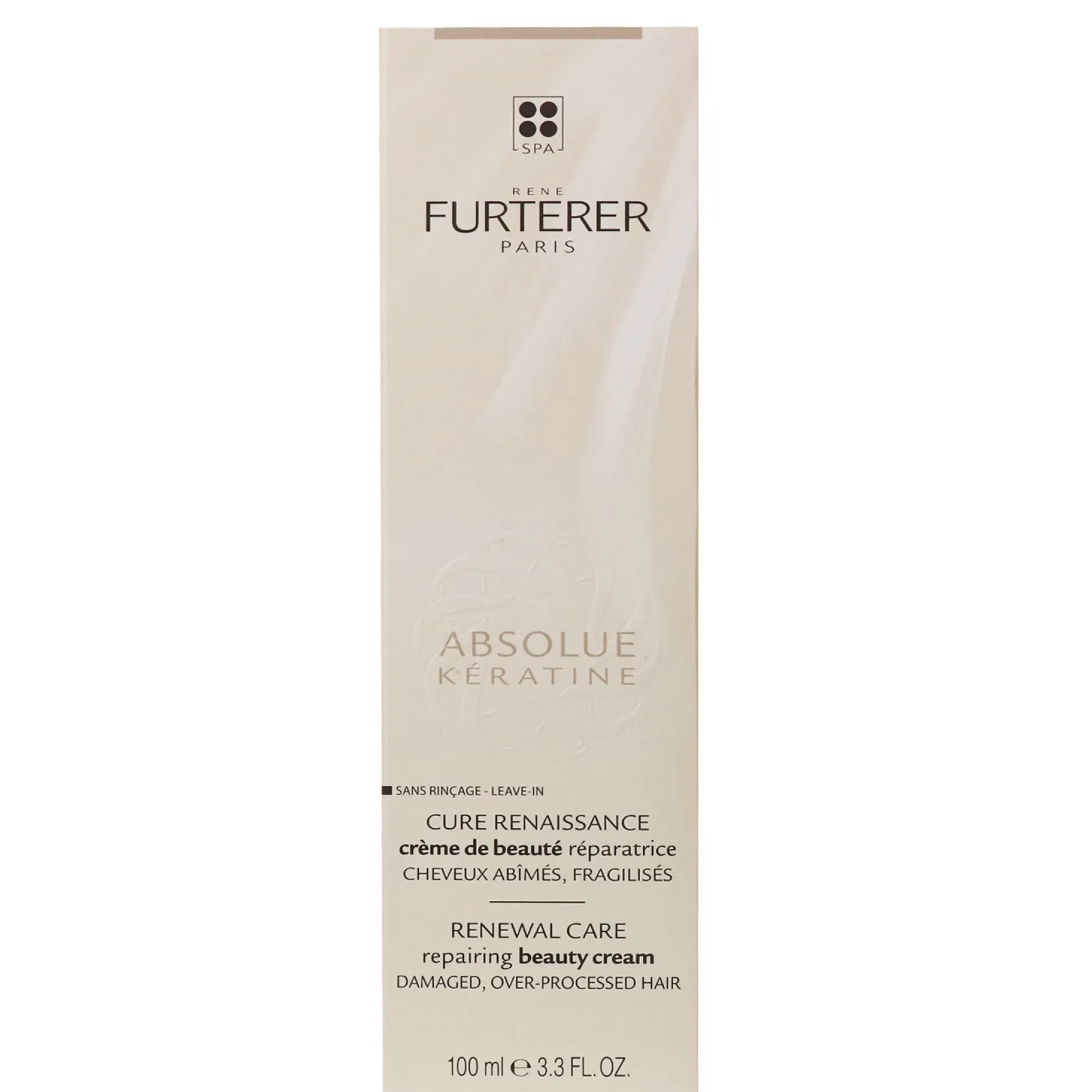 Rene Furterer Absolue Kératine Repairing Beauty Cream 100ml Clearance