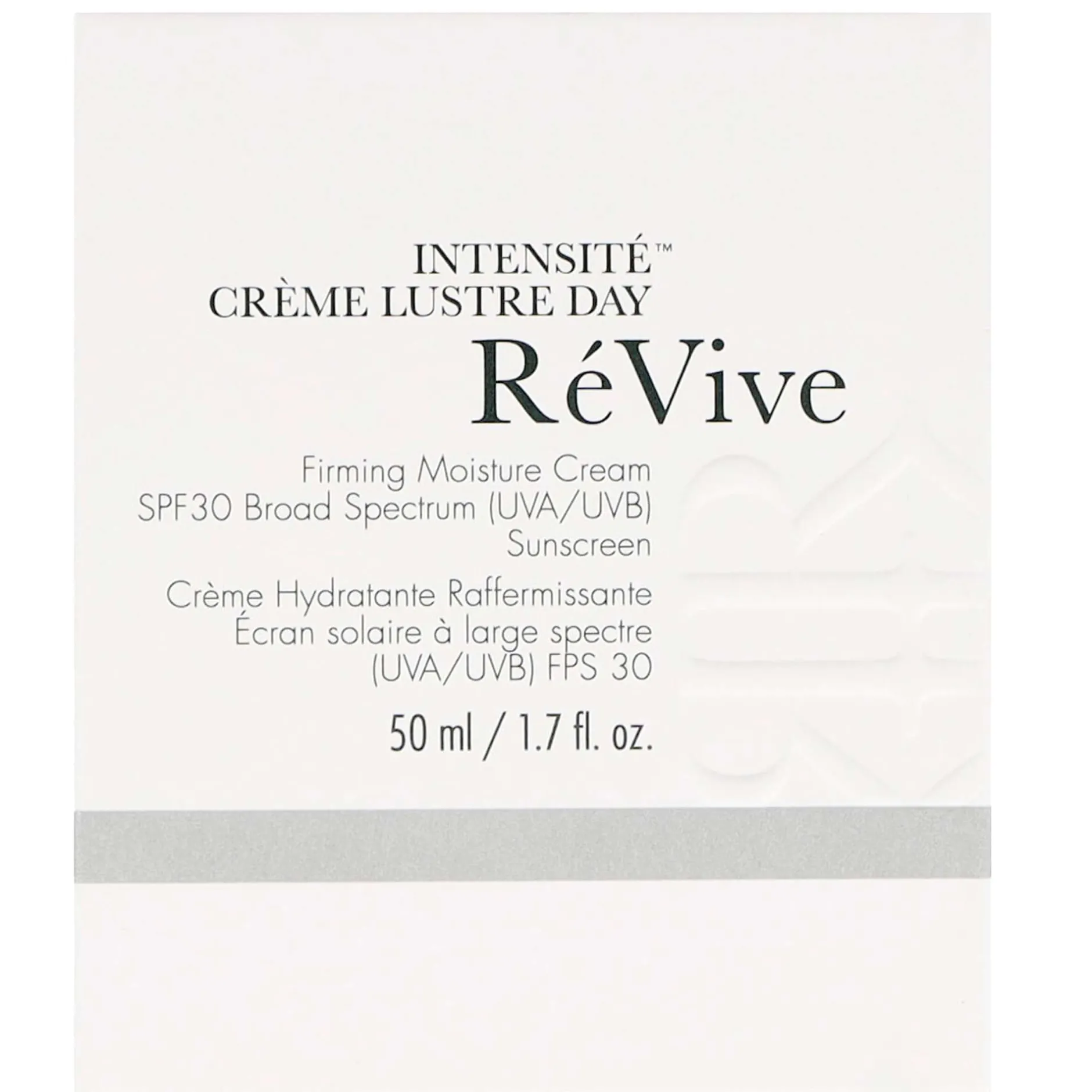 RéVive Moisturisers Intensité Crème Lustre Day Firming Moisture Cream SPF30 50ml New
