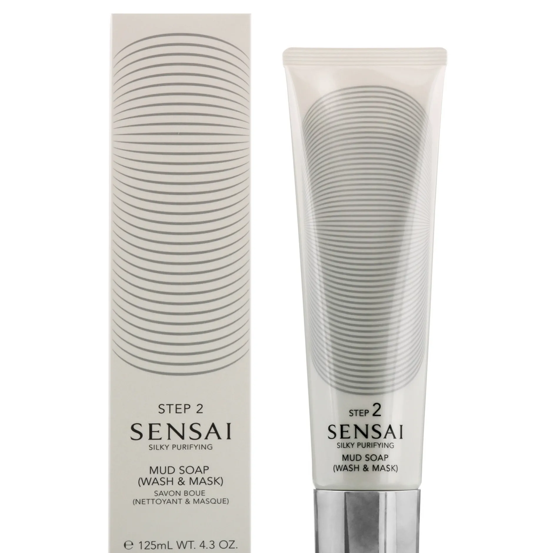 SENSAI Silky Purifying Step 2 Cleanse & Purify Mud Soap (Wash & Mask) 125ml Hot