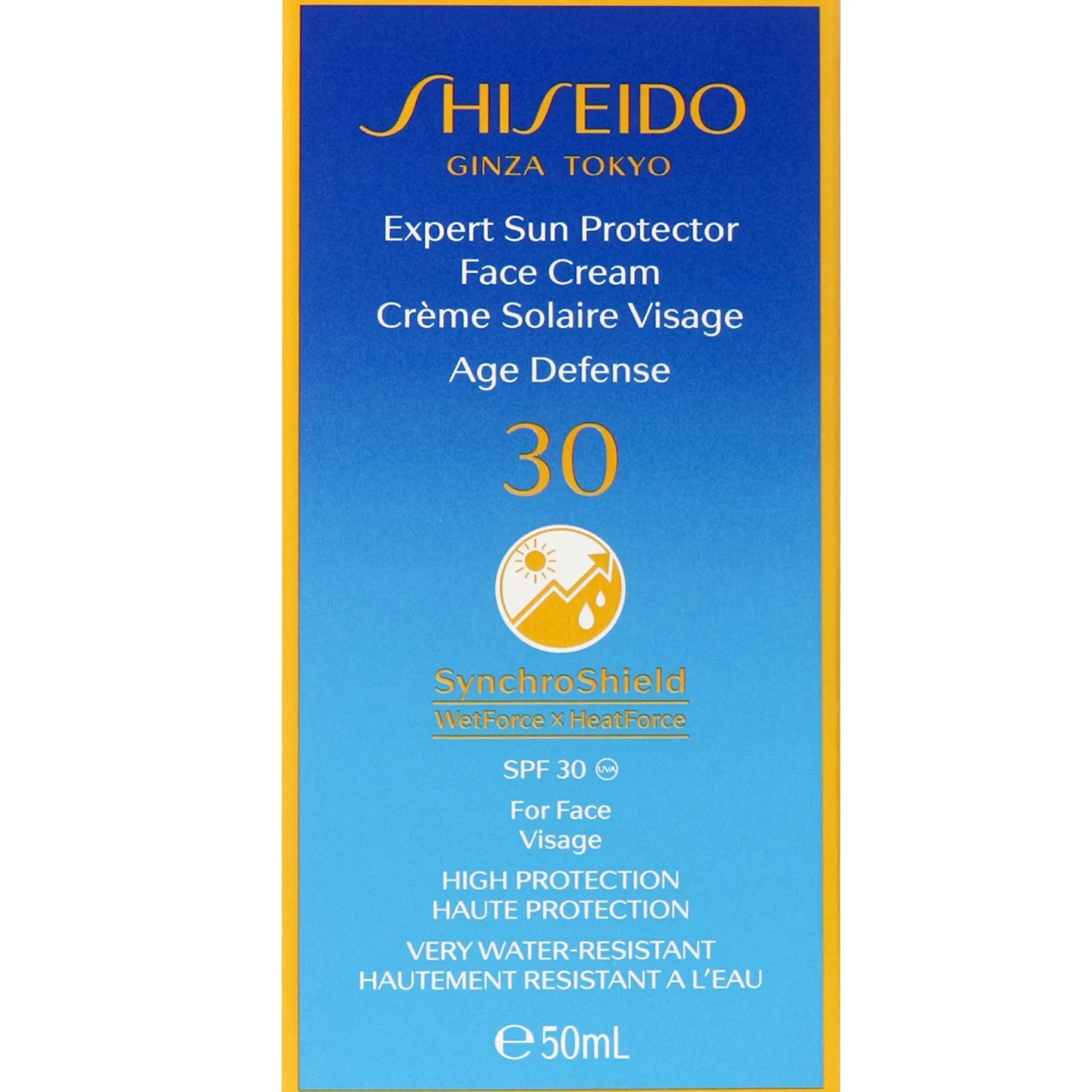 Shiseido Sun Care Expert Sun: Protector Face Cream SPF30 50ml Online