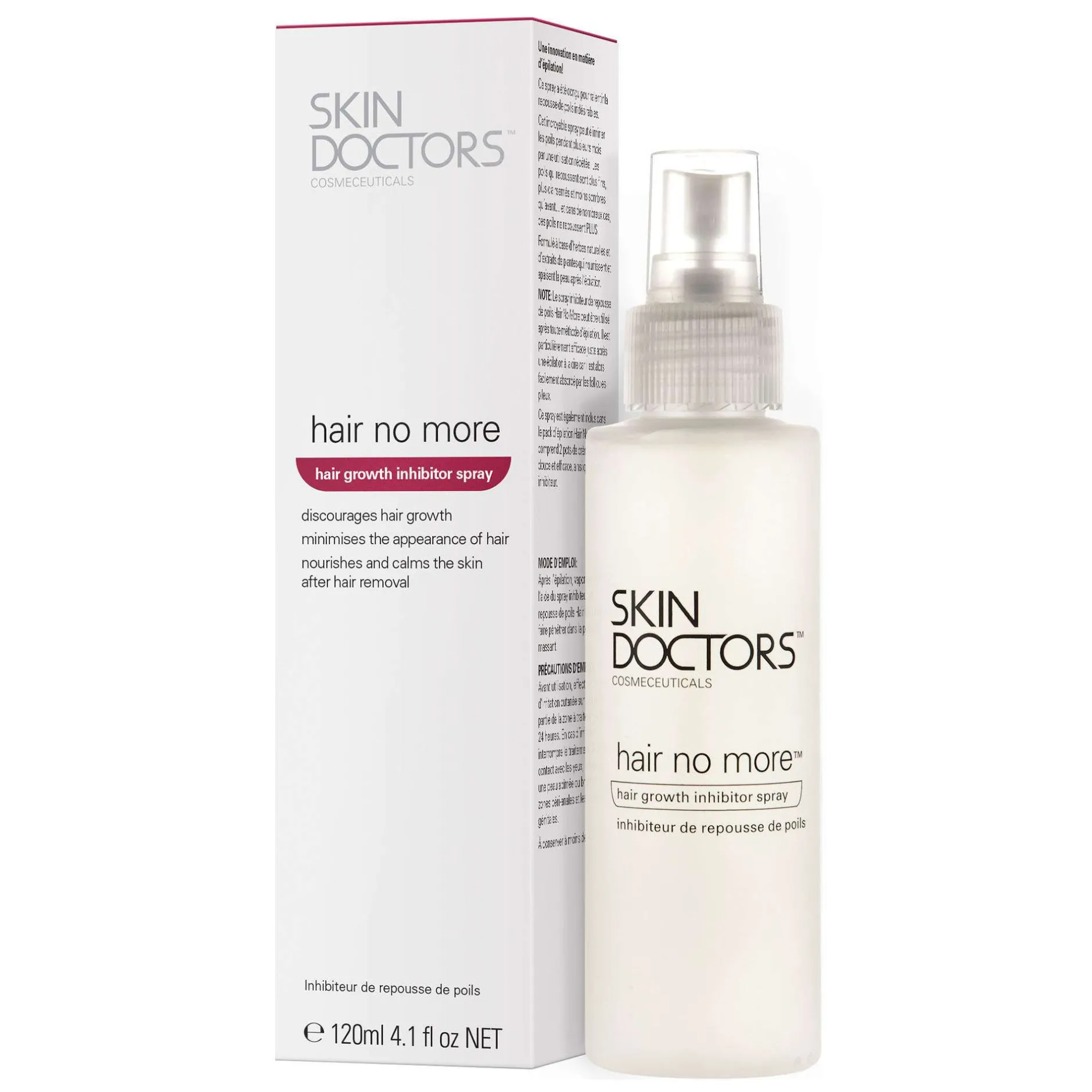 Skin Doctors Body Hair No More Inhibitor Spray 120ml Best