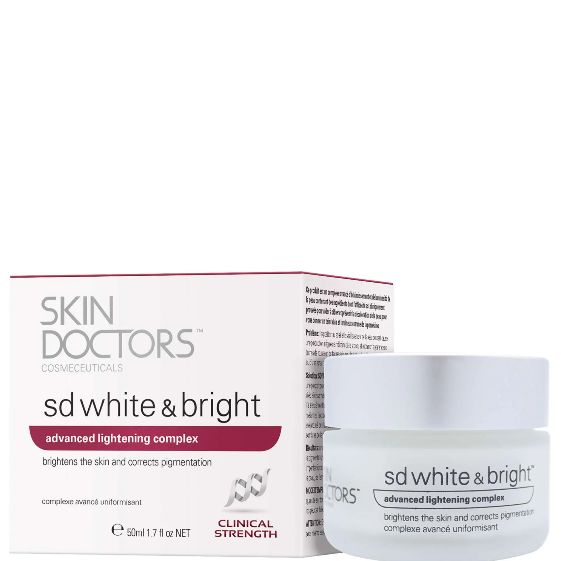 Skin Doctors Face SD White & Bright Advanced Lightening Complex 50ml Sale